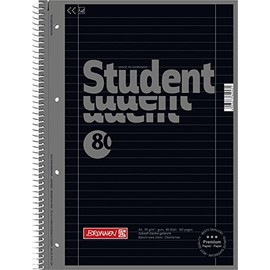 Brunnen, 1067927126 Colour Code Student Notepad, A4 Ruled, Line Style 27, 90 g/m², 80 Pages