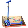 Campior Blue Mini 3 Wheel Scooter for Kids – Lean-to-Steer