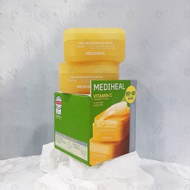 Mediheal Vitamin C Collagen Capsule Patch Double Plan Mask Sheet Pack / 메디힐 비타민C 콜라겐 캡슐 패치 더블 기획 마스크 시트 팩