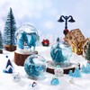 Youyole 47 Pack DIY Snow Globe Kit Includes 10 Clear