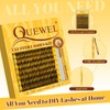 Lash Clusters Kit with 0.03mm Fine Band, 120PCS Waterproof Manga