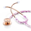 ADC Adscope 603, Stethoscope, Hibiscus & Rose Gold, Limited Edition