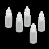 KEILEOHO 200 PCS 10ml White Empty Dropper Bottles, Eye Liquid