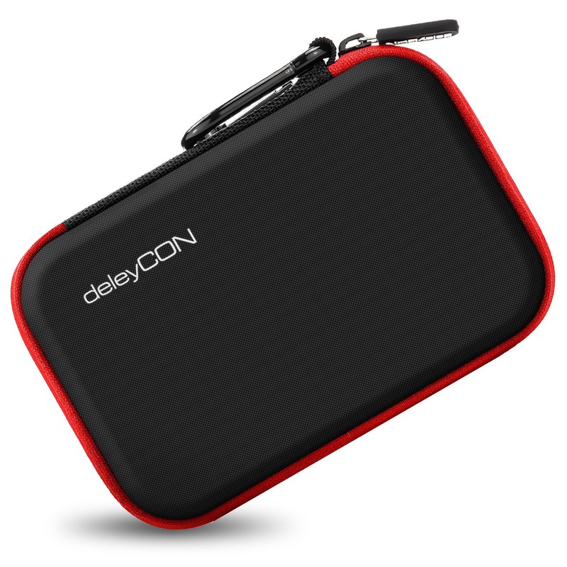 deleyCON Navi Tasche Navi Case Tasche für Navigationsgeräte - 4,3