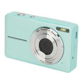 Pocket Digital Camera 2.5in IPS Screen - 44MP 1080P HD Compact Point and Shoot Cameras, 16X Zoom Auto Focus & Anti Shake Vintage Camera Children Day Gifts for Teens Boys Girls