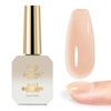 MIZHSE Builder Gel Nude, Builder Gel for Gel Nails, UV