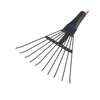 Bully Tools 92319 8" Shrub Rake. Short Fiberglass Handle.