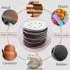 Piowio 80 Pcs 5 inch 8 Holes Sanding Discs 320
