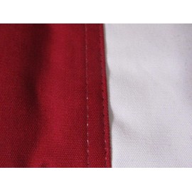 AES 3x5 Embroidered UK United Kingdom British Sleeve Fringe 100% Cotton Flag 3'x5' House Banner Double Stitched Fade Resistant Premium Quality