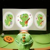 Dinosaur Projection Watch Fan Small Cartoon 3 Wind Speed Fan