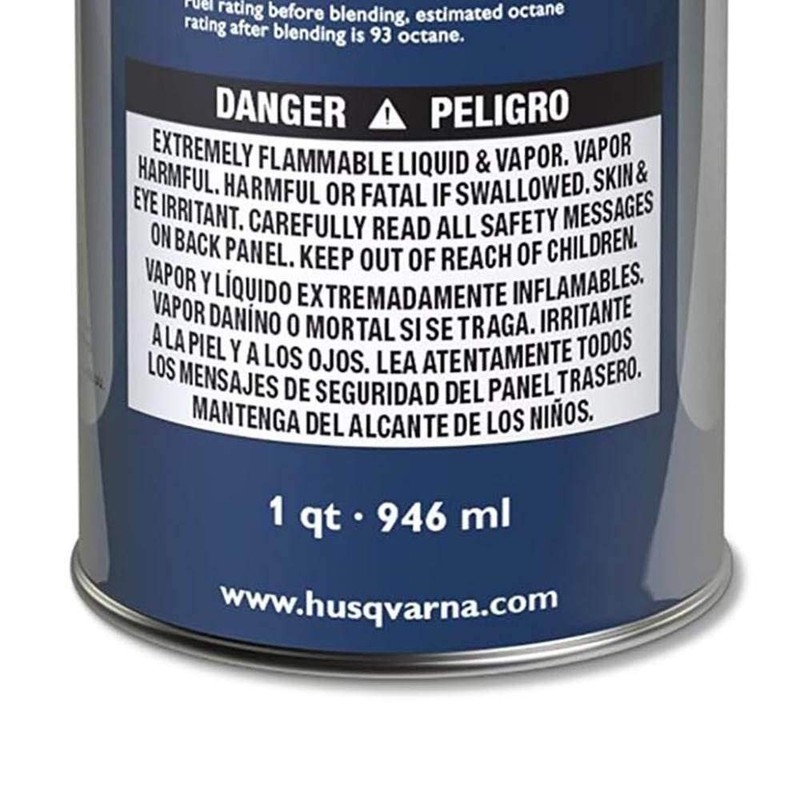 Husqvarna 584309701 XP Pre-Mixed 2-Stroke Fuel and Engine Oil Quart