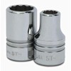 Williams ST-1232 1-Inch Shallow 12-Point Socket