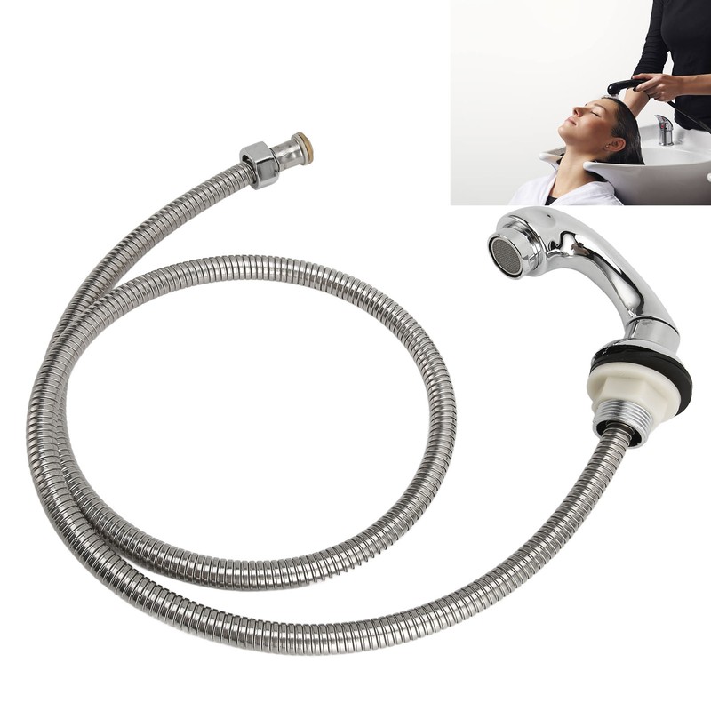 Salon Shampoo Bed Faucet Flexible Hose Practical Shower Head Shampoo