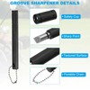 PATIKIL Golf Club Groove Sharpener Golf Club Sharpener Re-Grooving Tool