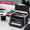 P.I.T. Mini Tool Box 8.6"W X 4.6"D, Portable 3 Drawer