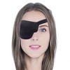 Eye patch for one eye, single eye shield, 3D occlusion patch, adjustable length of eye patch for one eye Select left or right 4ea