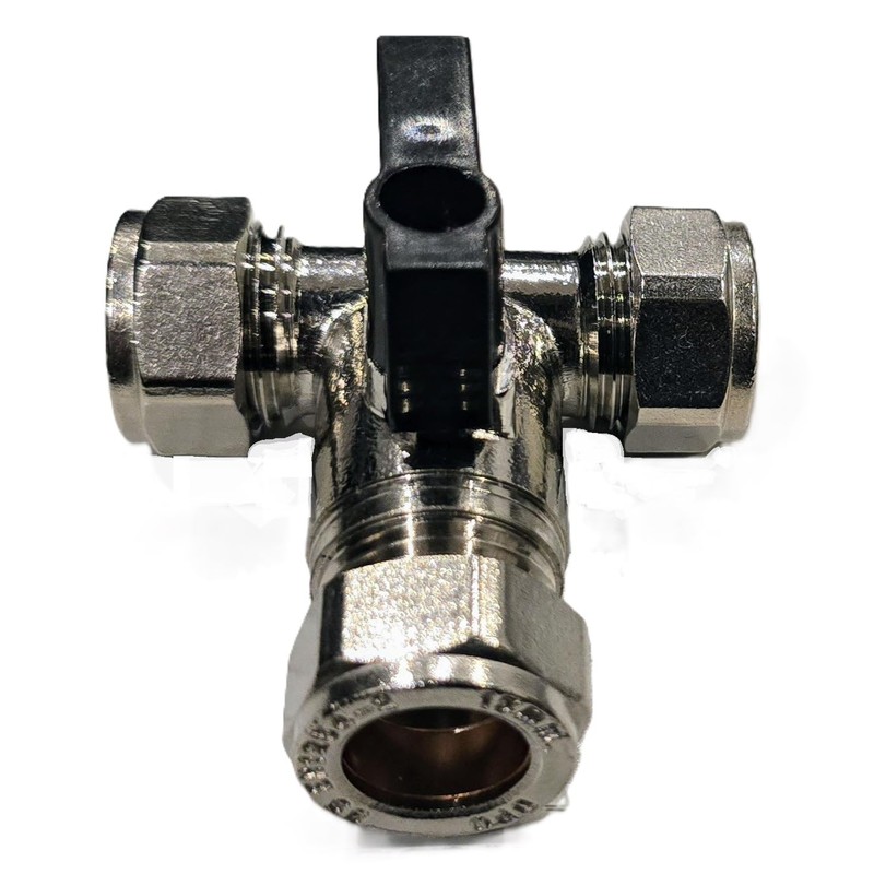 TC Pack of 2 TC Lever Isolating Valve Full Flow