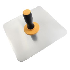 Biaungdo Aluminum Plaster Hawk, 12 Inch Mortar Board Holder with Soft Handle, Plastering Hawk Tool for Mortar, Drywall