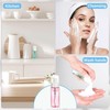 60ml Foam Pump Bottle, 3PCS Leak-Proof Travel-Sized Foaming Dispenser for