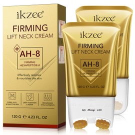 Ah-8 Firming Neck Cream, Neck Tightening Cream with Roller for Skin Body Care Comfort, Roller Neck Cream, Moisturizing, Tightening Lotions for Women