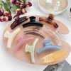 Luxurious & Elegant PC Hair Claw Clip: Classic Shark Clip for Distinctive Ponytail Styles Blue Claw Clip 12.5cm - Pepaya Direct Deal 20ea