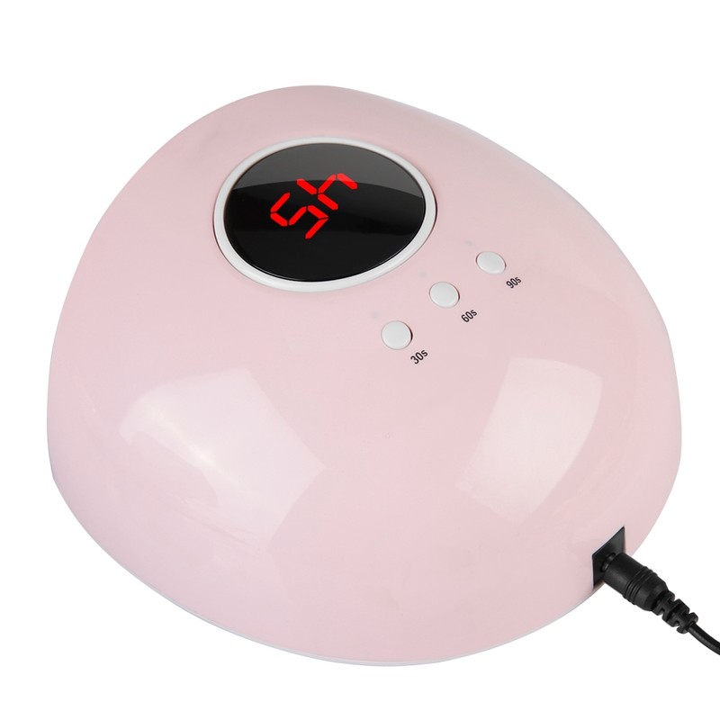 24W LCD Display UV Nail Dryer Dual Light Sources Gel