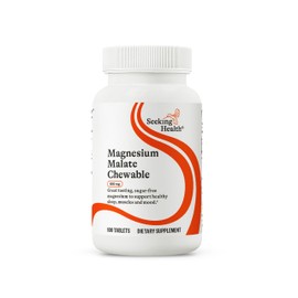 Seeking Health Active Magnesium Chewable  100 Magnesium Chewable Tablets  Chewable Magnesium Supplements                                              