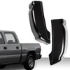 2Pcs Cab Corners Covers Compatible with 99-07 Chevy Silverado Sierra
