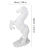 Eruopean Style Horse Sculpture Home Desk Decor Ornament Photograph Props