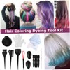 minkissy 15-Piece Hair Dyeing Tool Set Professional Hair Coloring Kit