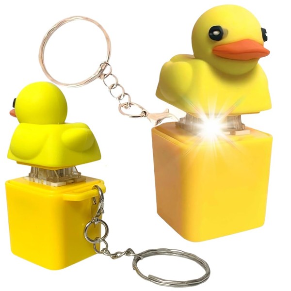 Umllpet Duckeys Quacking Fidget Toy, Pack of 2 Duck Quacking