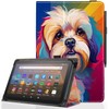 Pudiceva Universal 10 10.1 Inch Android Tablet Case,Slim Folding Stand