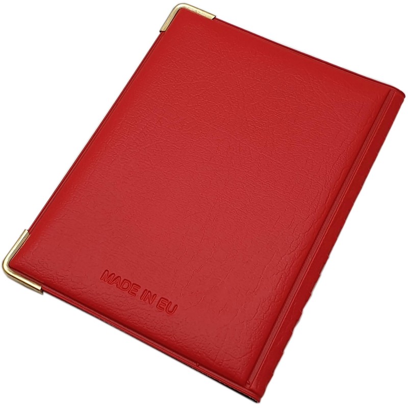 Exclusive ID and credit card holder with metal corners 10
