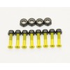 INSTSK8 Axle Nut Set Included Skateboard Skateboard Plus 1 Inch