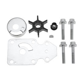 63V-W0078-01 Water Pump Impeller Repair Kit for Yamaha 9.9hp 15 hp 2 4 stroke 2 cylinders Outboard 1996-2019 Replace Sierra 18-3433 63V-W0078-00 63V-W0078-02 63V-W0078-03
