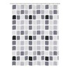 Kleine Wolke 180 x 200 cm Sonny Shower Curtain, Charcoal
