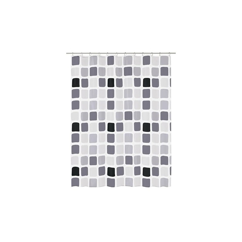 Kleine Wolke 180 x 200 cm Sonny Shower Curtain, Charcoal