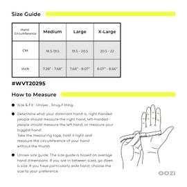 OOZi Fingerless Workout Gloves for Men Women with Wrist Wrap Support for Weight Lifting, Gym, Workout, Exercise, Fitness Training, Durable Genuine Leather Palm Grips (L)