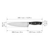 Henckels Forged Accent 8-inch Chef's Knife, Black