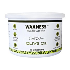 Waxness Depilatory Soft Wax Olive Oil 14 oz 397g
