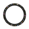Cute Wildflower Steering Wheel Cover for Women, Universal Auto Steering