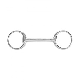 HORZE Mullen Mouth Eggbutt Snaffle Bit - 5 3/4