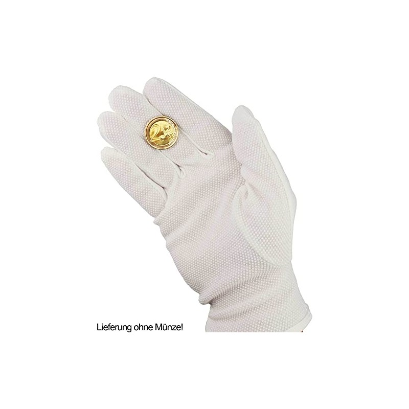 geseo Pair of Cotton Coin Gloves with PVC Nubs