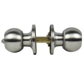 Danco Mobile Home Entrance Door Lock, Brushed Nickel, 61801