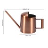 300ml Small Stainless Steel Watering Can Plant Flower Long Spout