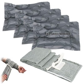 4 Stück Israeli Bandage, 6 Zoll Elastische Verband, Trauma Bandage Notfall Tourniquet Bandage Taktische Tourniquets Notfall Bandage, für Tourniquet für Wandern Camping