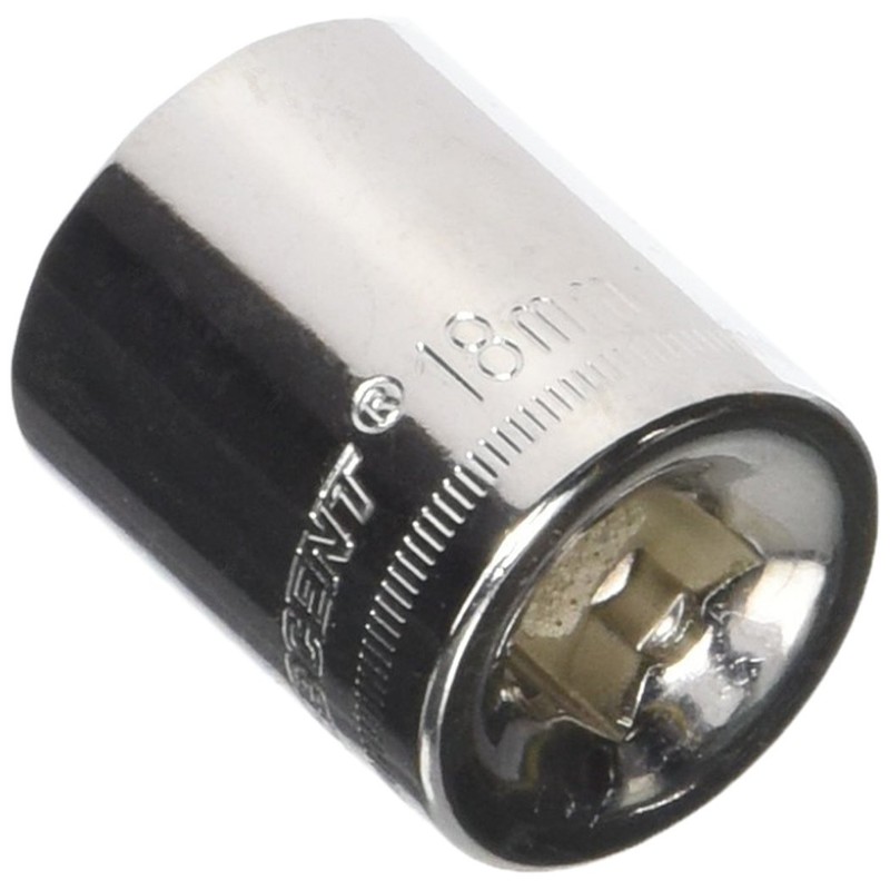 Crescent 3/8" Drive 12 Point Standard Metric Socket 18mm -