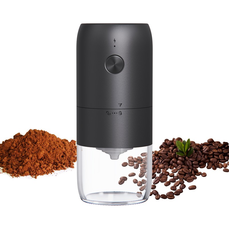 Portable Electric Coffee Grinder Type-C Rechargeable Coffee Bean Grinder with