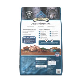Blue Buffalo Wilderness Natural High-Protein Healthy Weight Dry Food for Large Breed Adult Dogs, Chicken Recipe, 24-lb. Bag