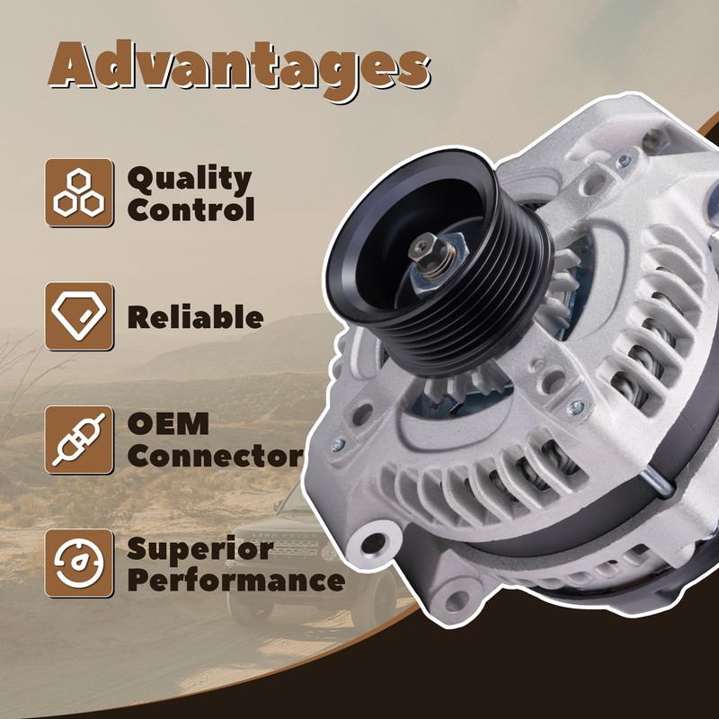 High Output Alternator For/Honda CR-V 2007-2009, Civic 2006-2010, Accord 2003-2007,